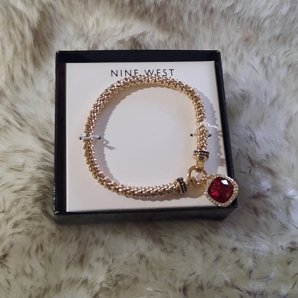 Nine West crystal bracelet